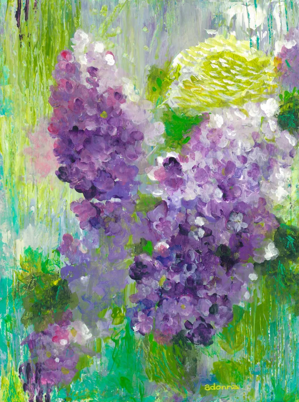 Whispers of Lilac: A Dance of Color and Nature