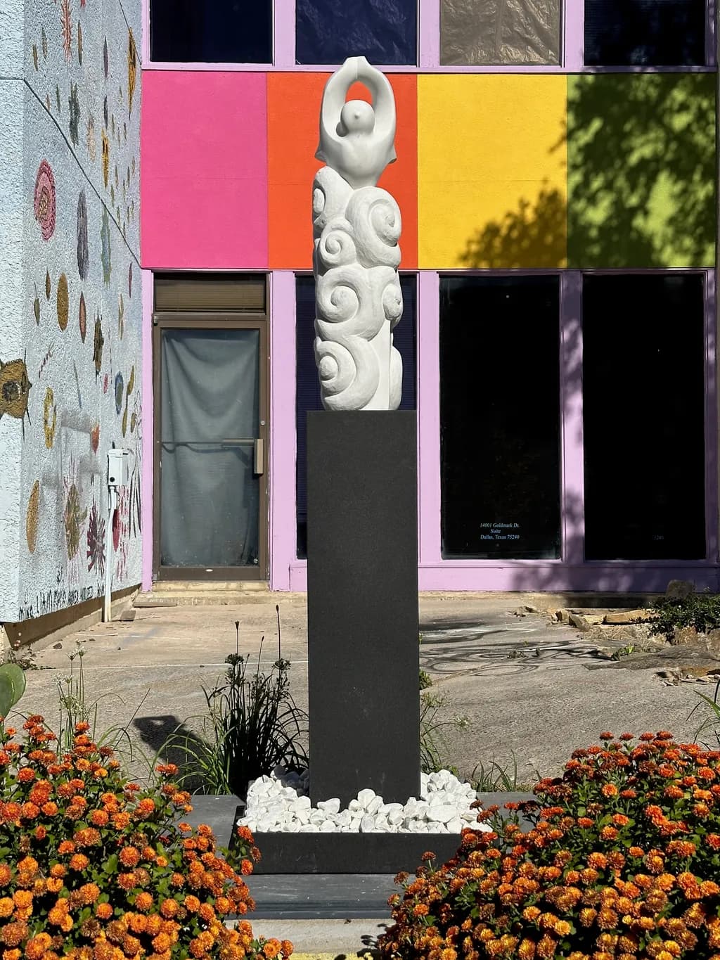 Spiral Figure Sculpture