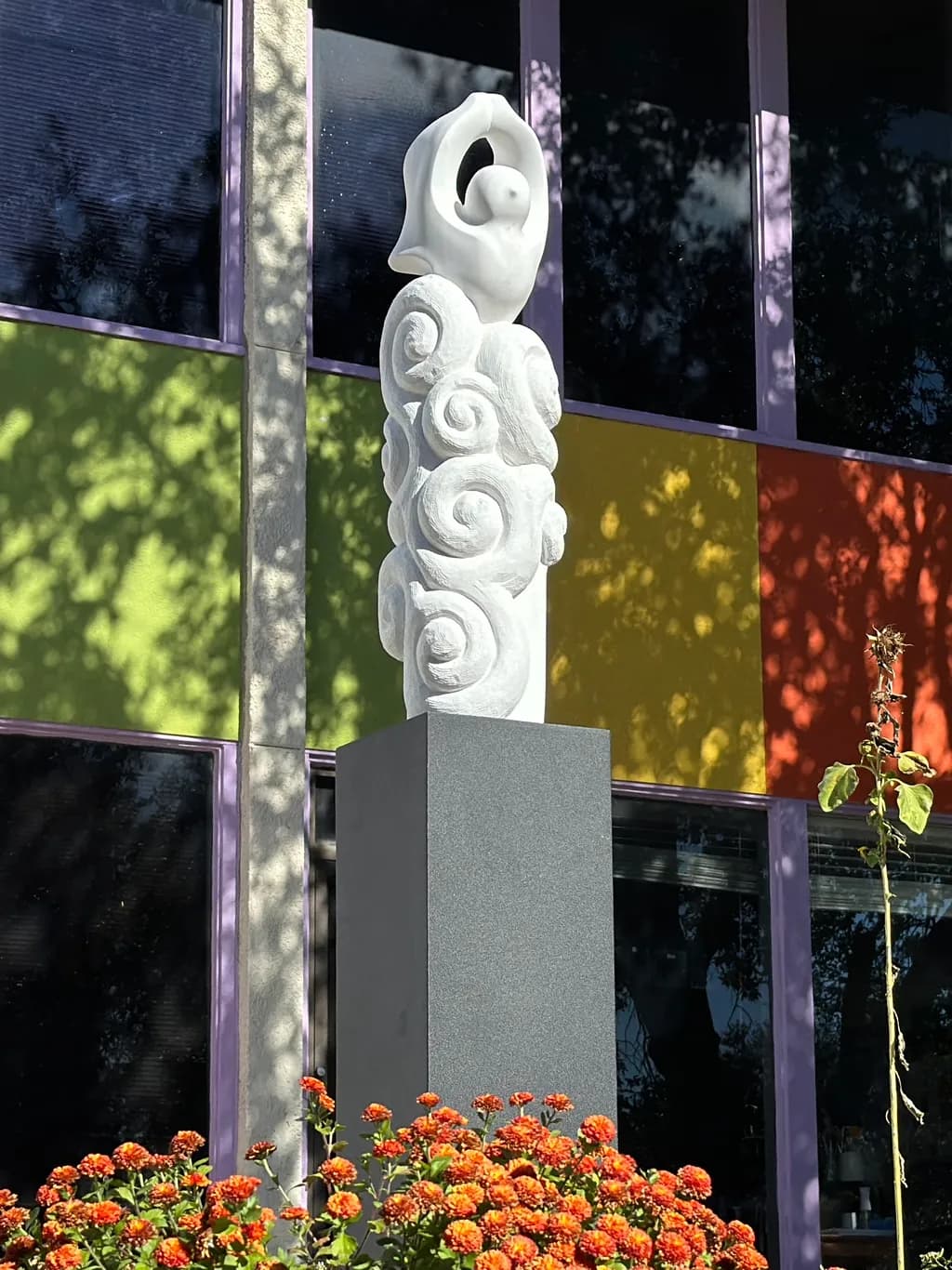 Spiral Totem Sculpture