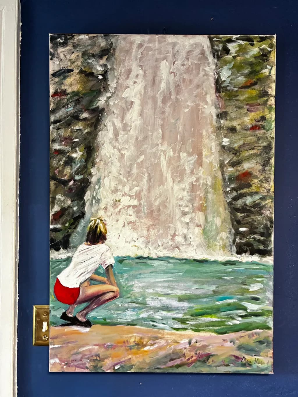 Red Shorts, Big Splash