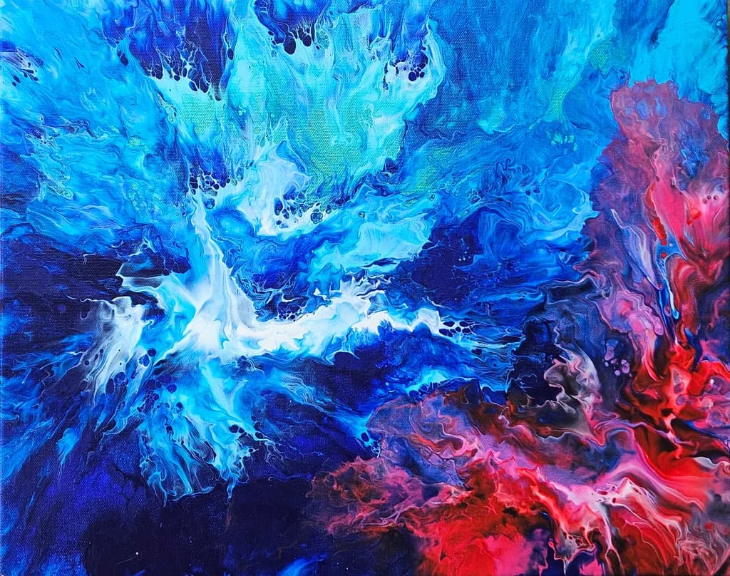 Blue Flame Burst