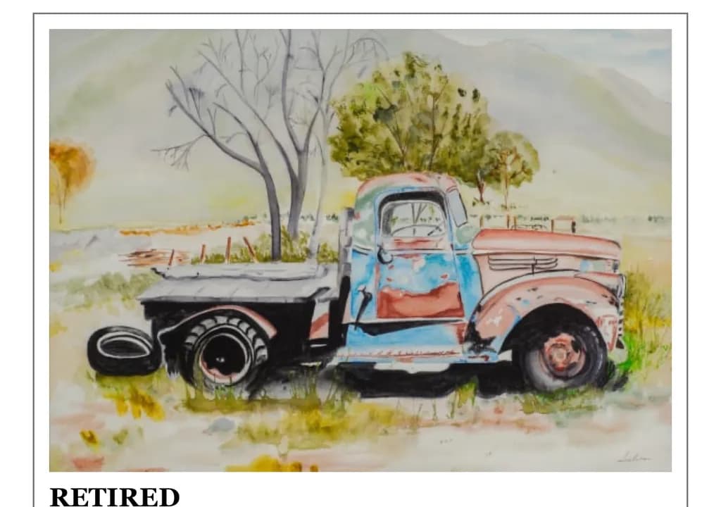 Retired Vintage Truck