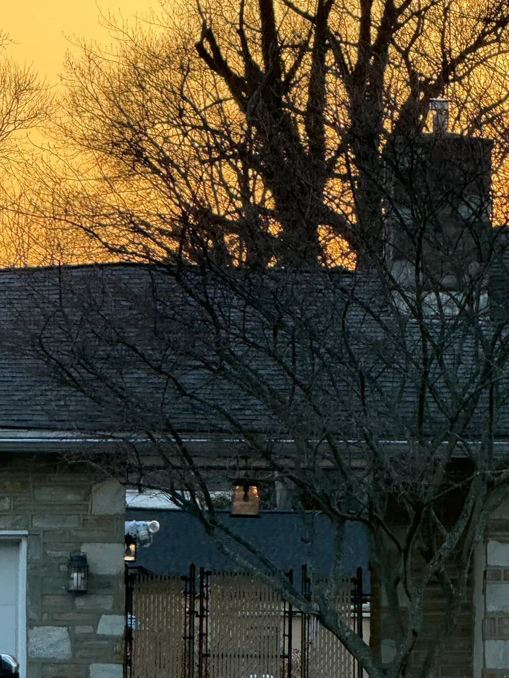 Evening Porch Light