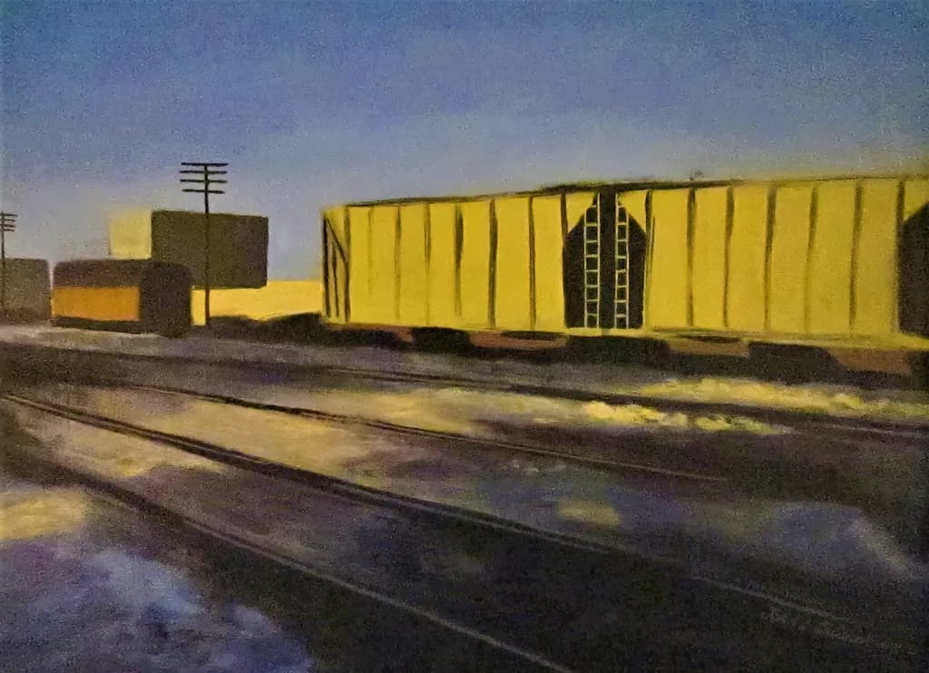 Railroad Yard Shadows