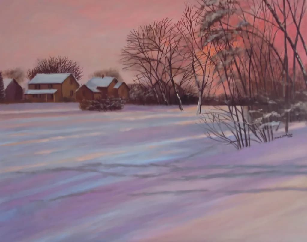 Winter Dusk Silence