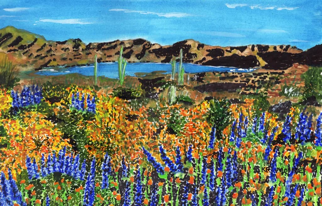 Wild Flowers at Bartlett Lake