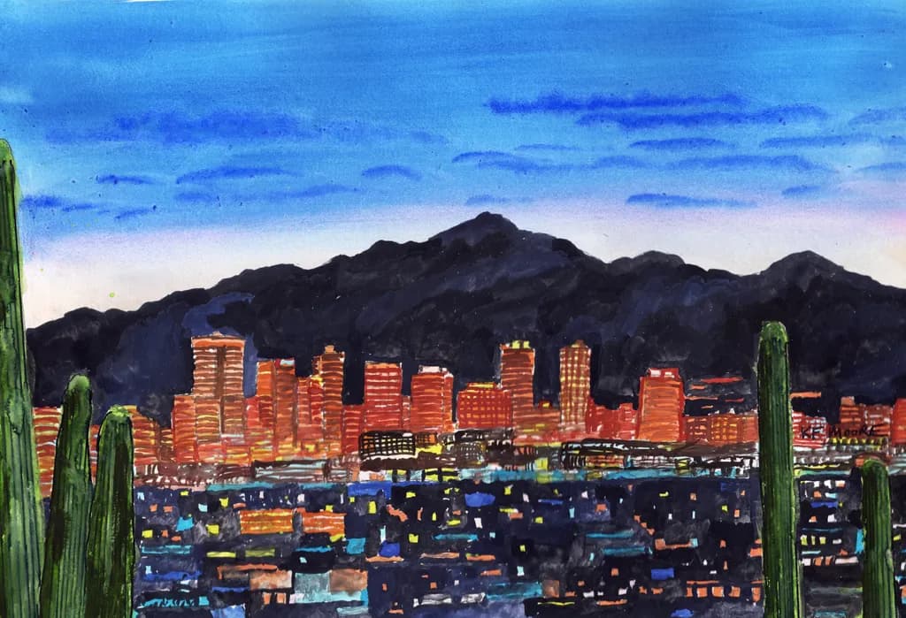 Phoenix Nightscape