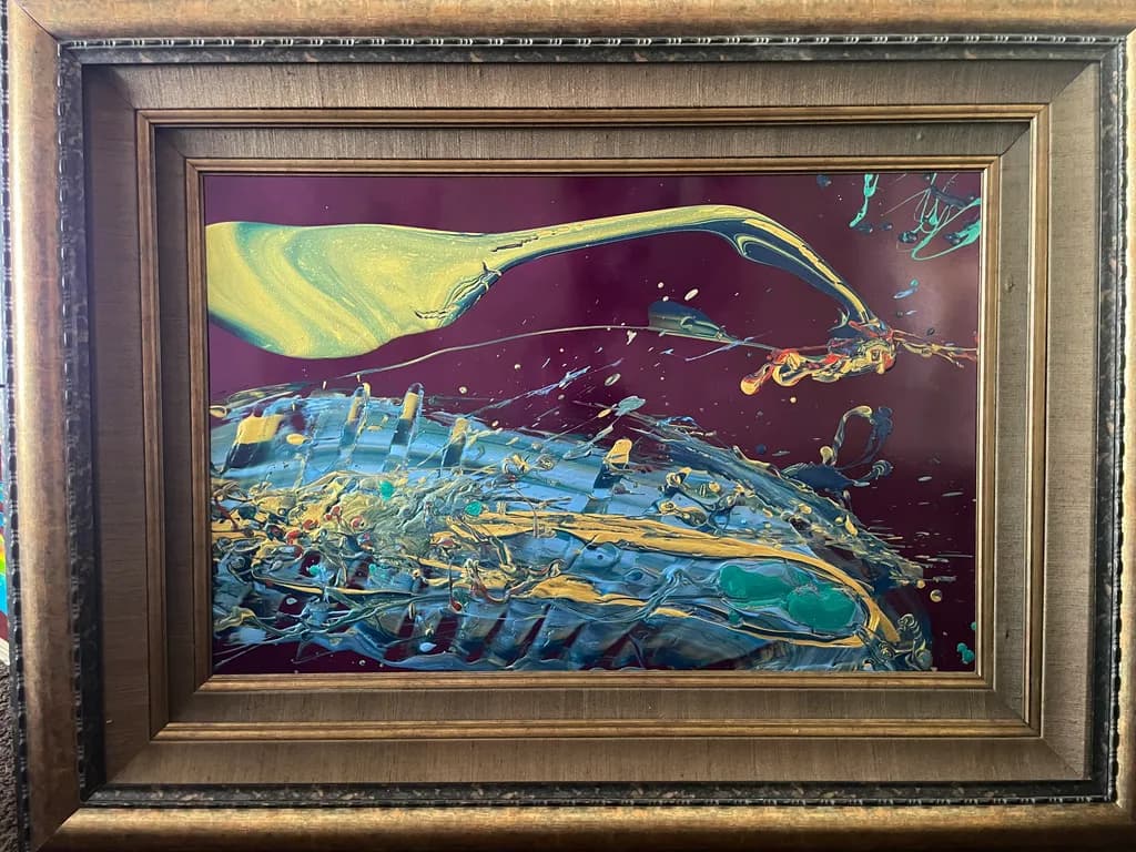 "Fluid Harmony: A Dance of Color and Motion"