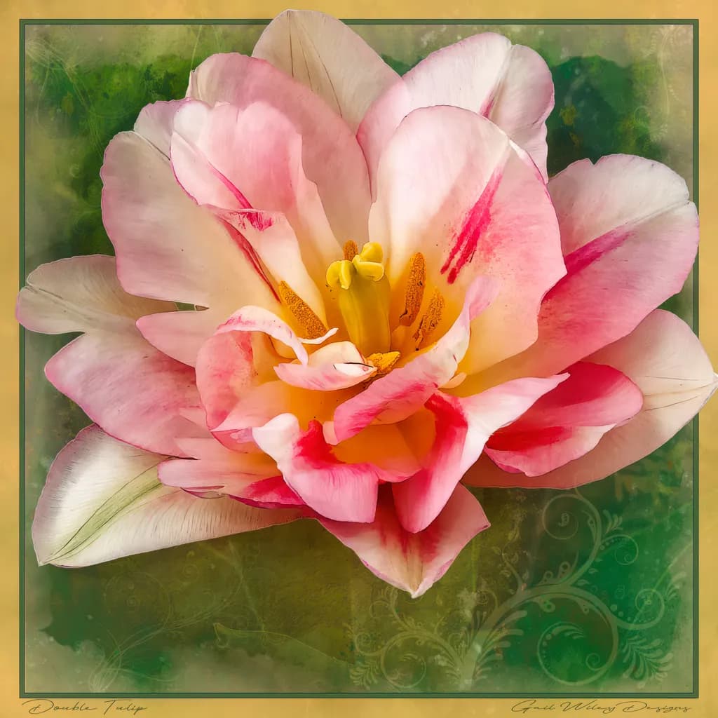 Double Tulip Bloom