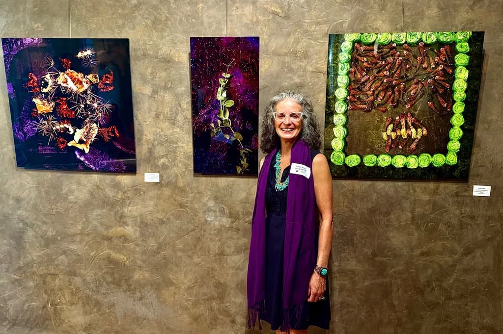 Yours Truly with one wall from solo show