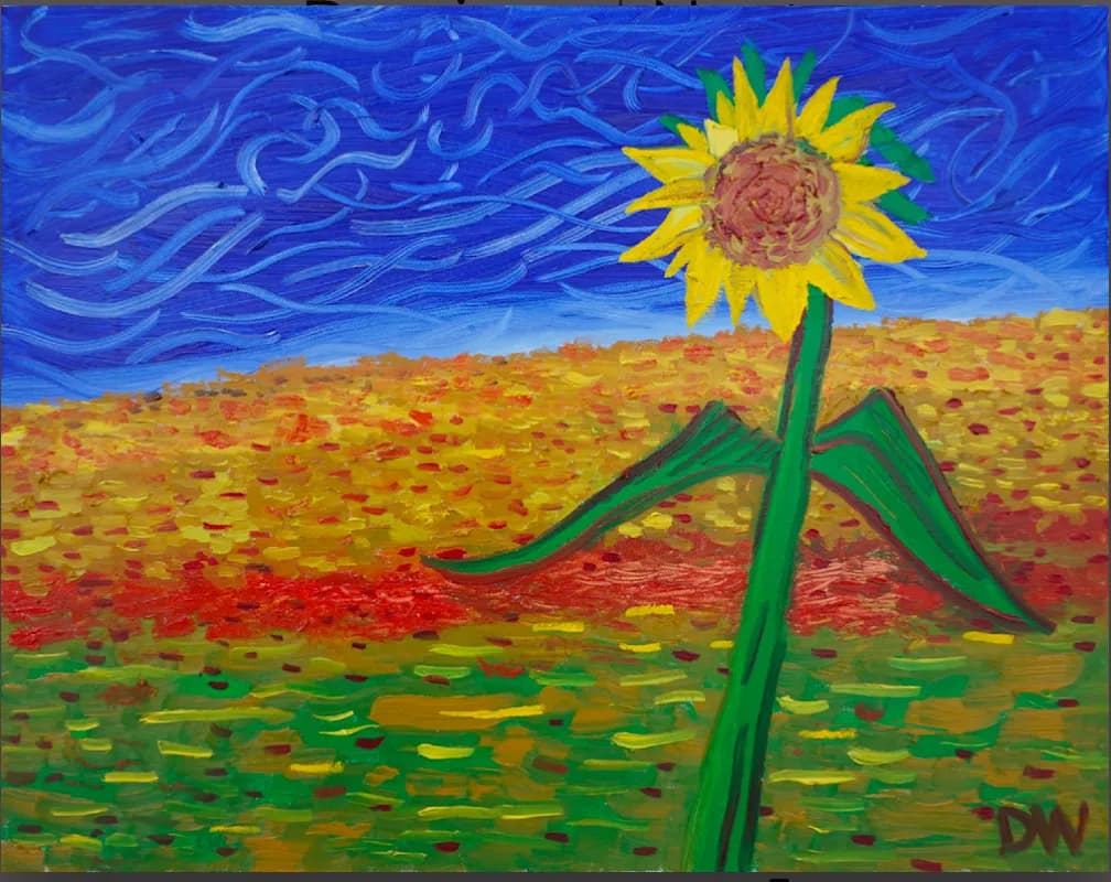 Sunflower Dreams: A Journey Through Color and Faith in Texas Fields