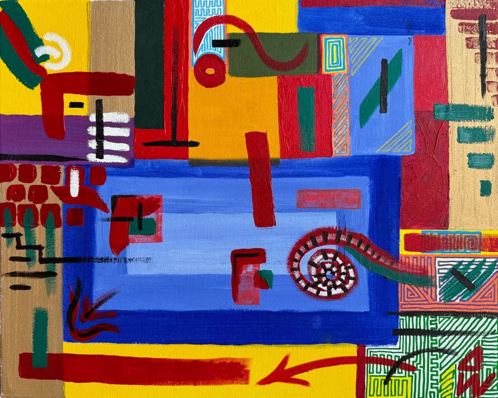 Vibrant Journey: A Colorful Exploration of Faith and Creativity