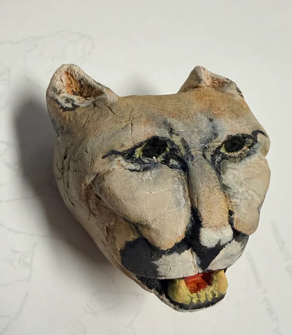 Cougar in Clay