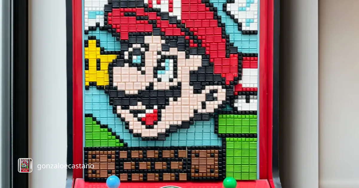 Pixelated Nostalgia: A Tribute to Mario and the Magic of Nintendo