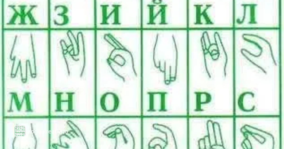 Visual Language: The Art of Sign Communication Through the Alphabet