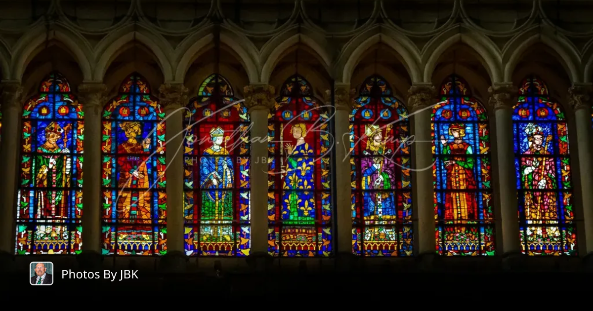 Gothic Stained Glass by Photos By JBK